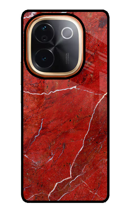 Red Marble Design Vivo T3 Pro 5G Glass Case