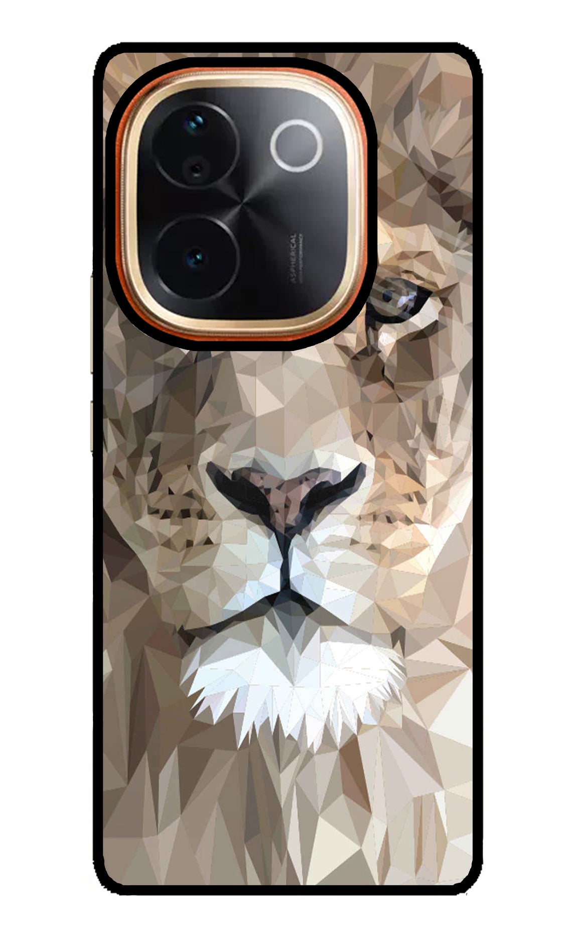 Lion Art Vivo T3 Pro 5G Glass Case