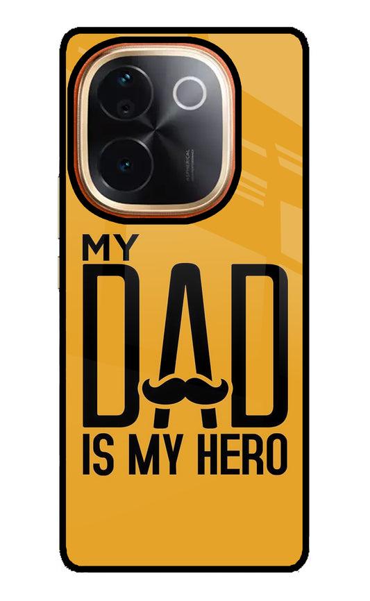 My Dad Is My Hero Vivo T3 Pro 5G Glass Case