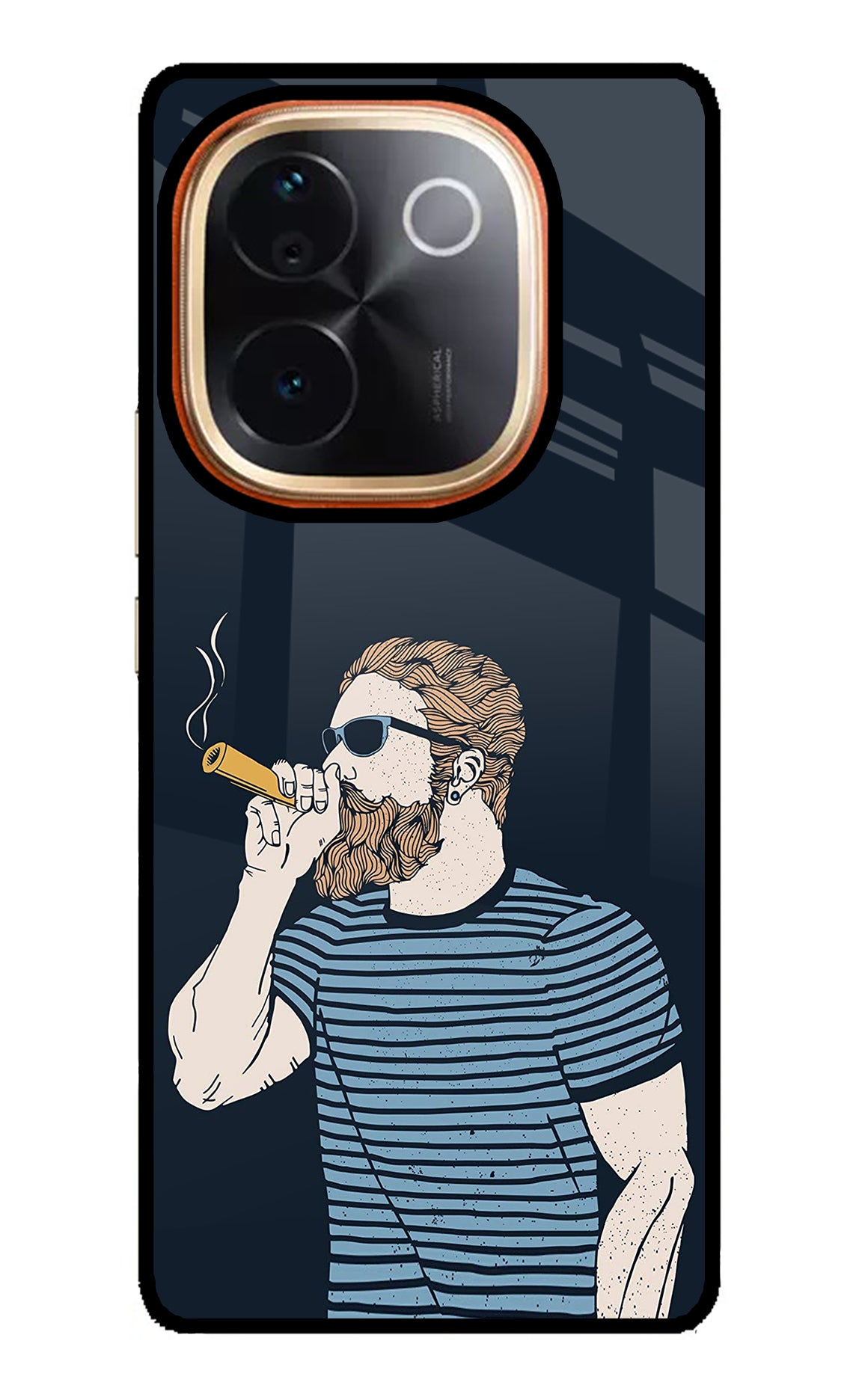 Smoking Vivo T3 Pro 5G Glass Case