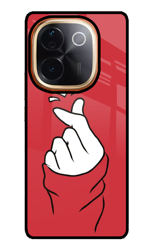 Korean Love Sign Vivo T3 Pro 5G Glass Case