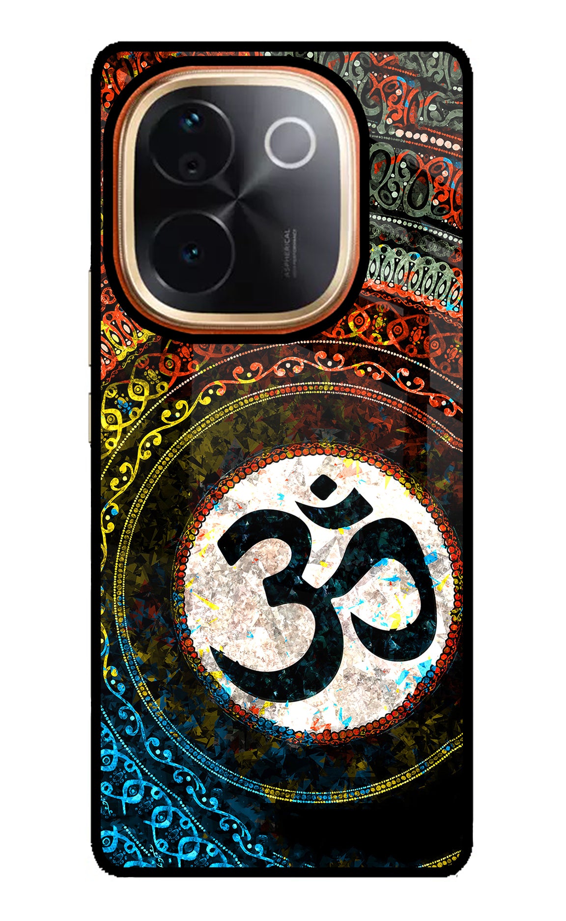 Om Cultural Vivo T3 Pro 5G Glass Case