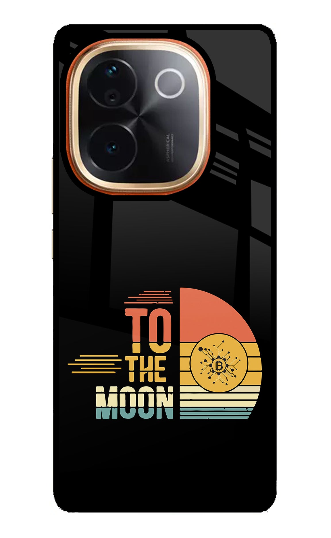 To the Moon Vivo T3 Pro 5G Glass Case