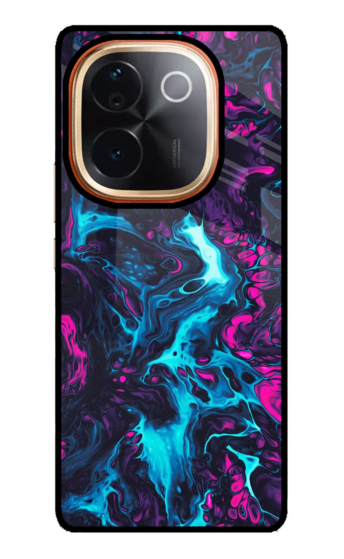 Abstract Vivo T3 Pro 5G Glass Case