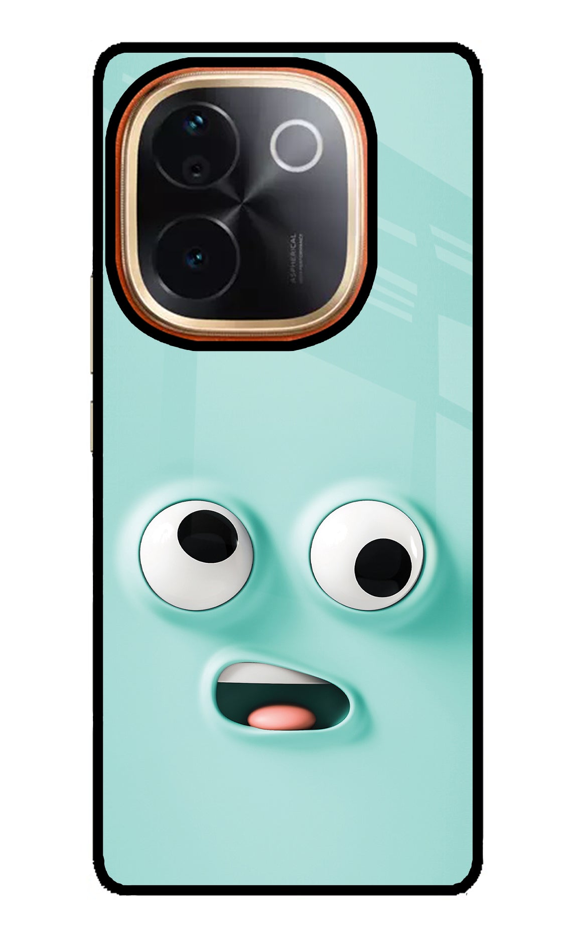Funny Cartoon Vivo T3 Pro 5G Glass Case