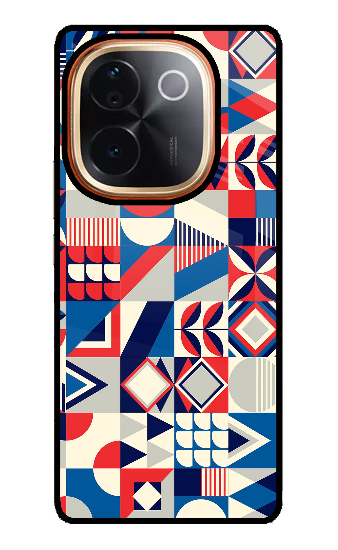 Colorful Pattern Vivo T3 Pro 5G Glass Case