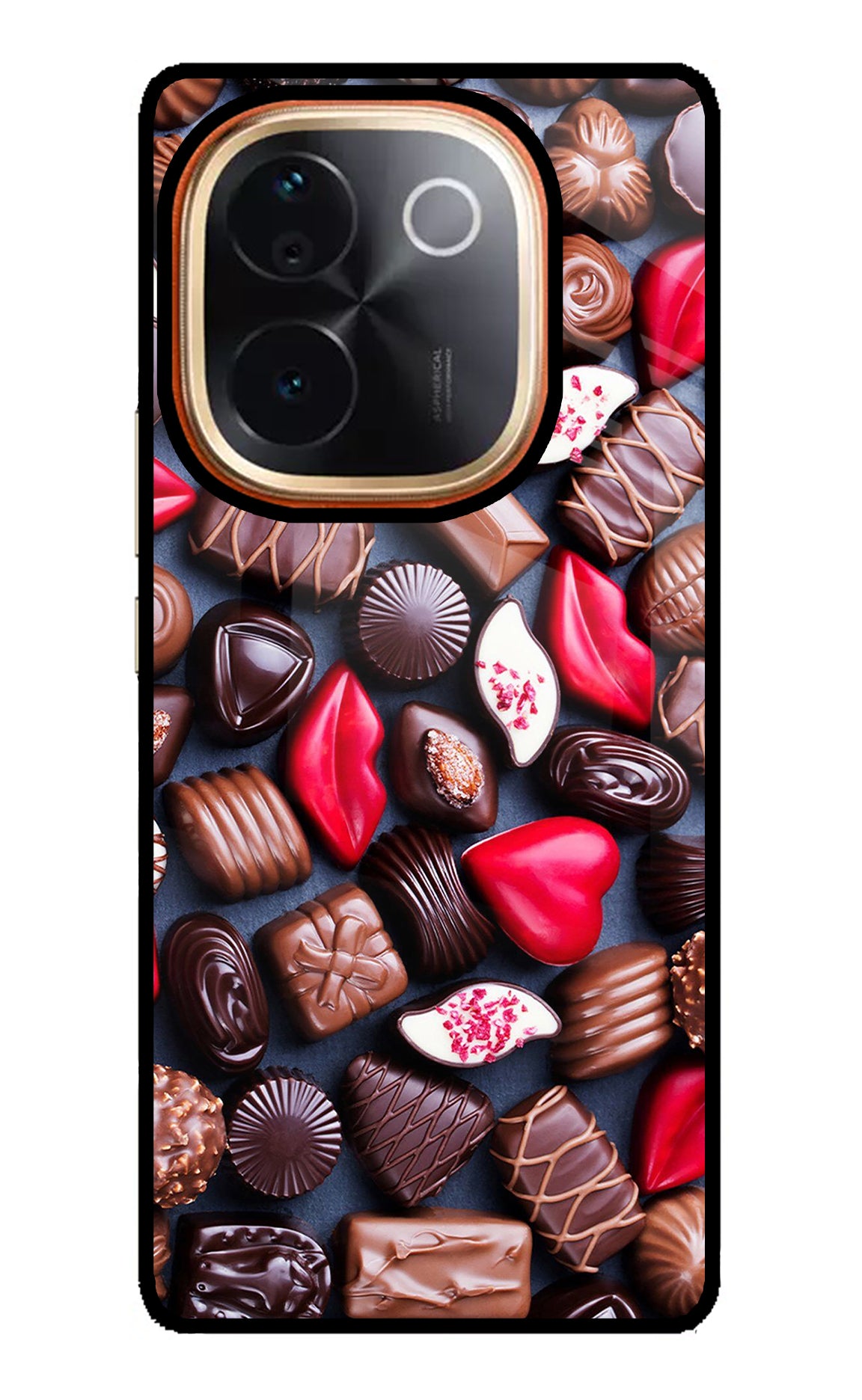 Chocolates Vivo T3 Pro 5G Glass Case