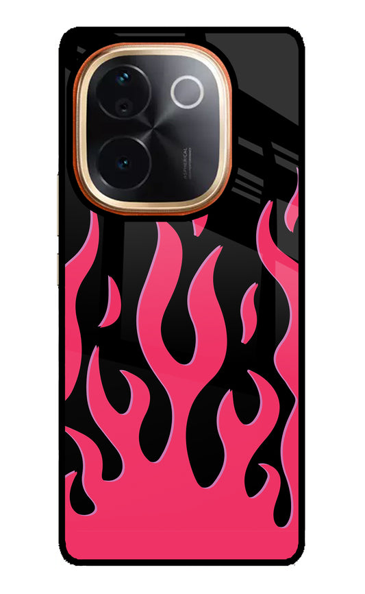 Fire Flames Vivo T3 Pro 5G Glass Case