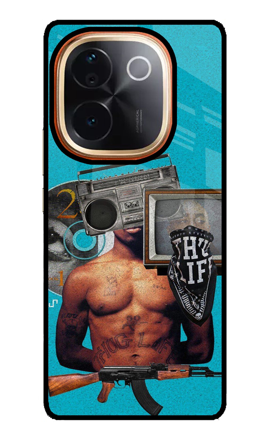 Radio Vivo T3 Pro 5G Glass Case