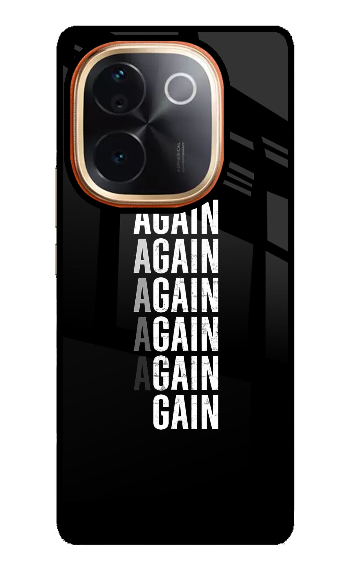 Again Again Gain Vivo T3 Pro 5G Glass Case