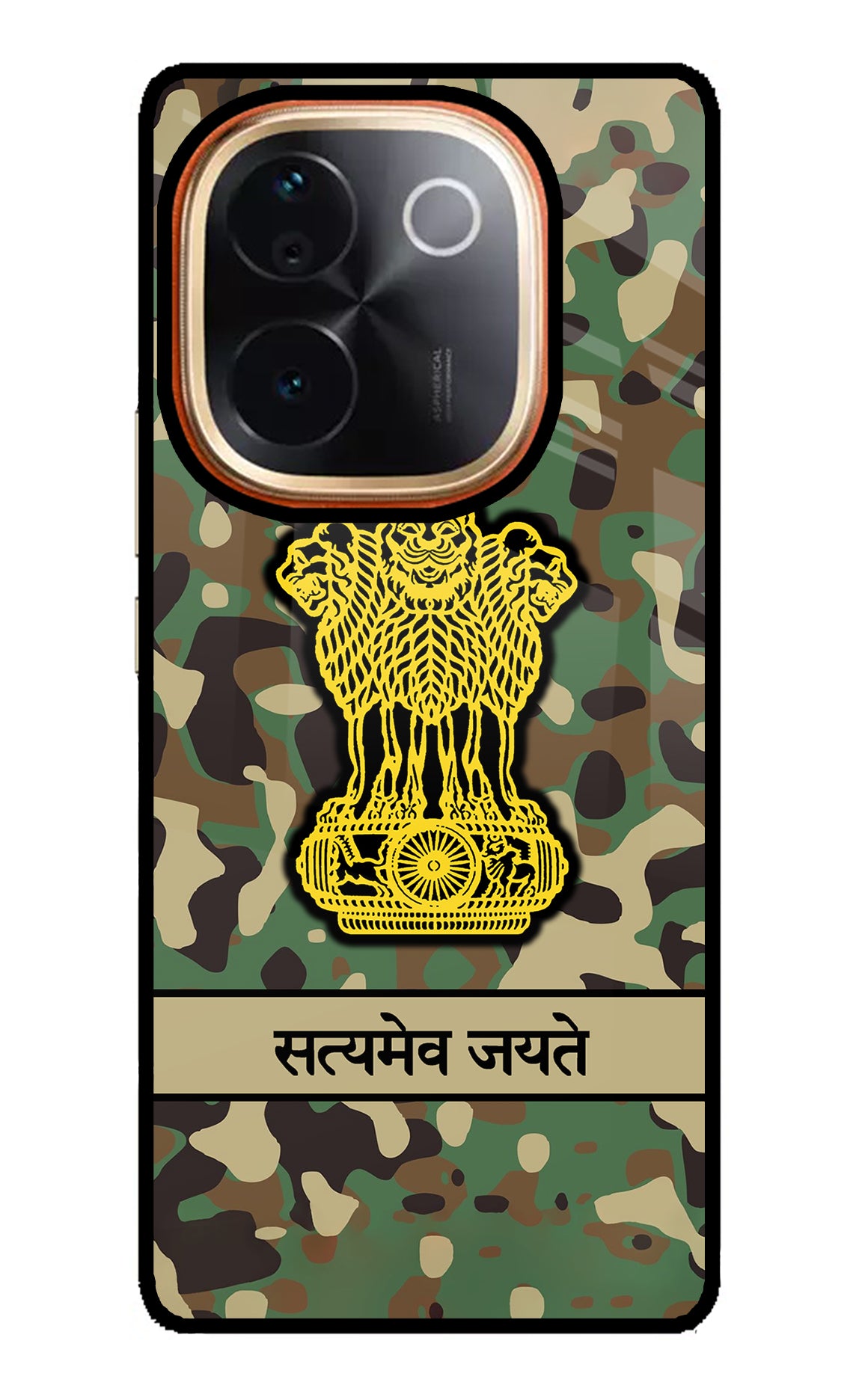 Satyamev Jayate Army Vivo T3 Pro 5G Glass Case