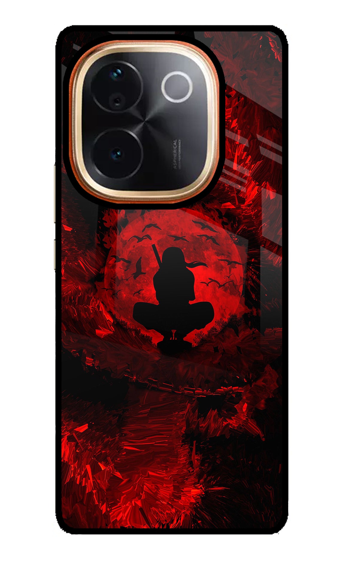 Itachi Uchiha Vivo T3 Pro 5G Glass Case
