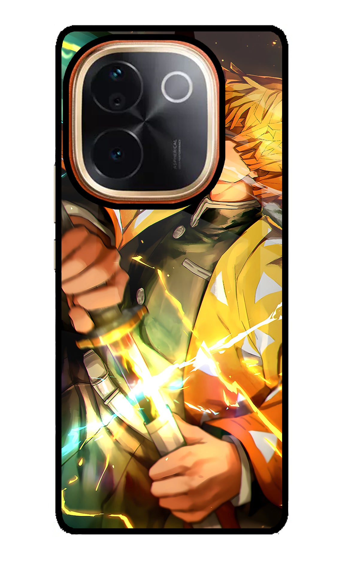 Demon Slayer Vivo T3 Pro 5G Glass Case