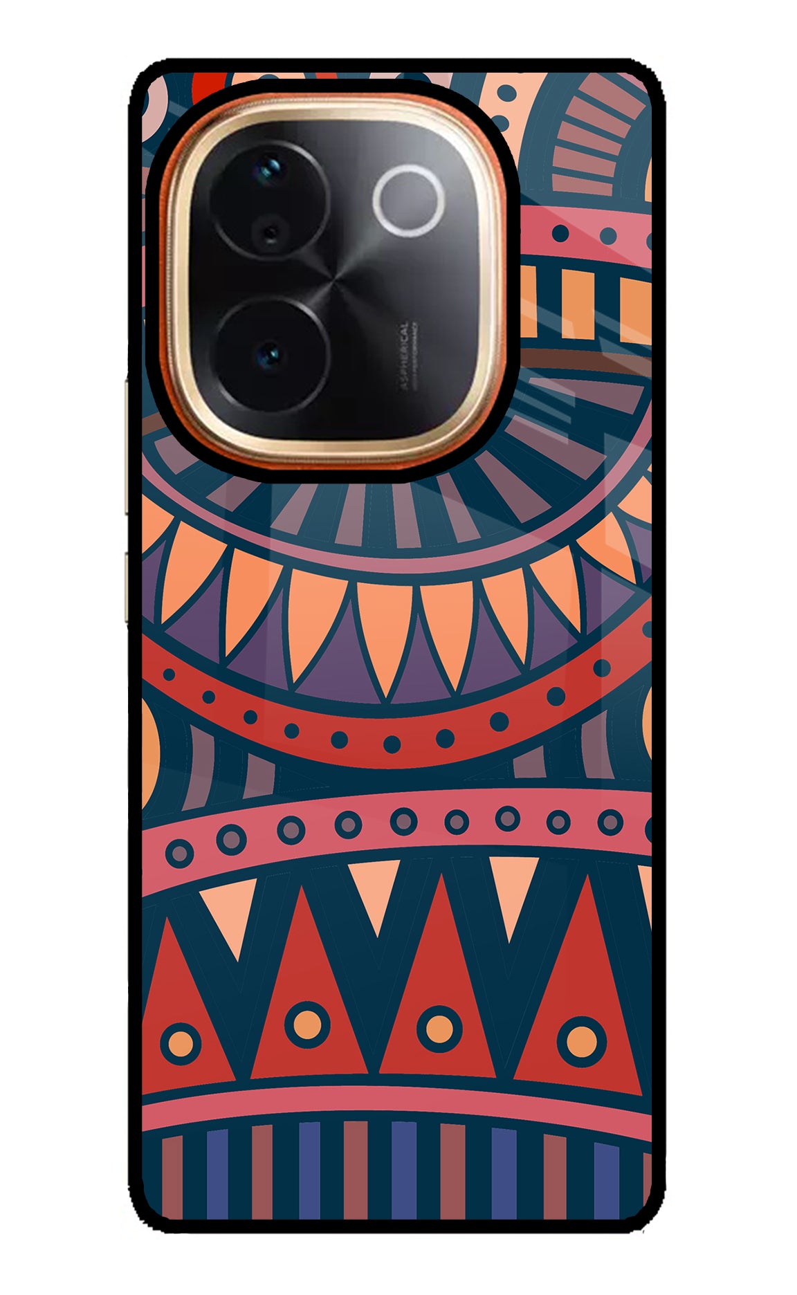 African Culture Design Vivo T3 Pro 5G Glass Case