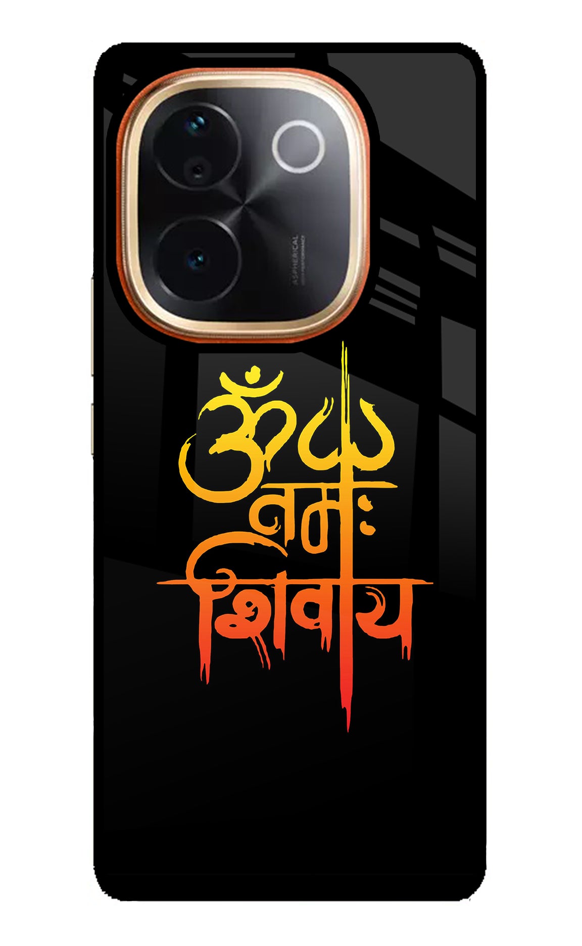 Om Namah Shivay Vivo T3 Pro 5G Glass Case
