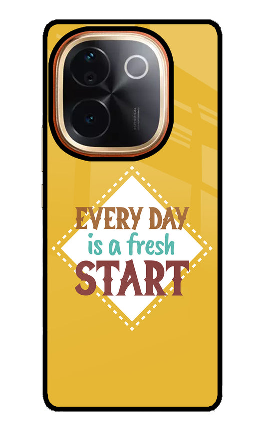 Every day is a Fresh Start Vivo T3 Pro 5G Glass Case