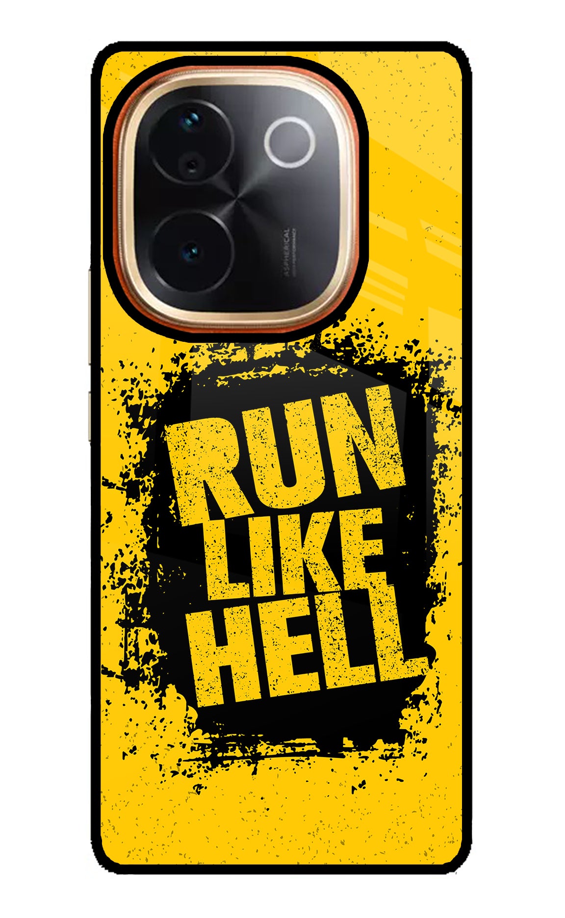 Run Like Hell Vivo T3 Pro 5G Glass Case