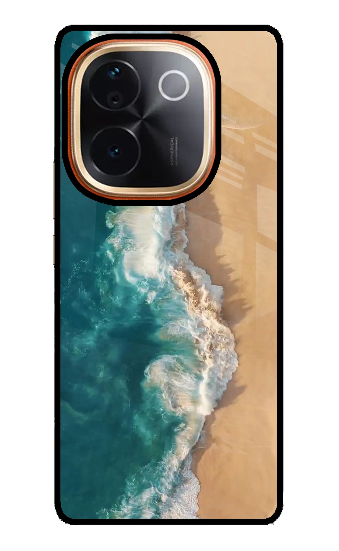 Ocean Beach Vivo T3 Pro 5G Glass Case