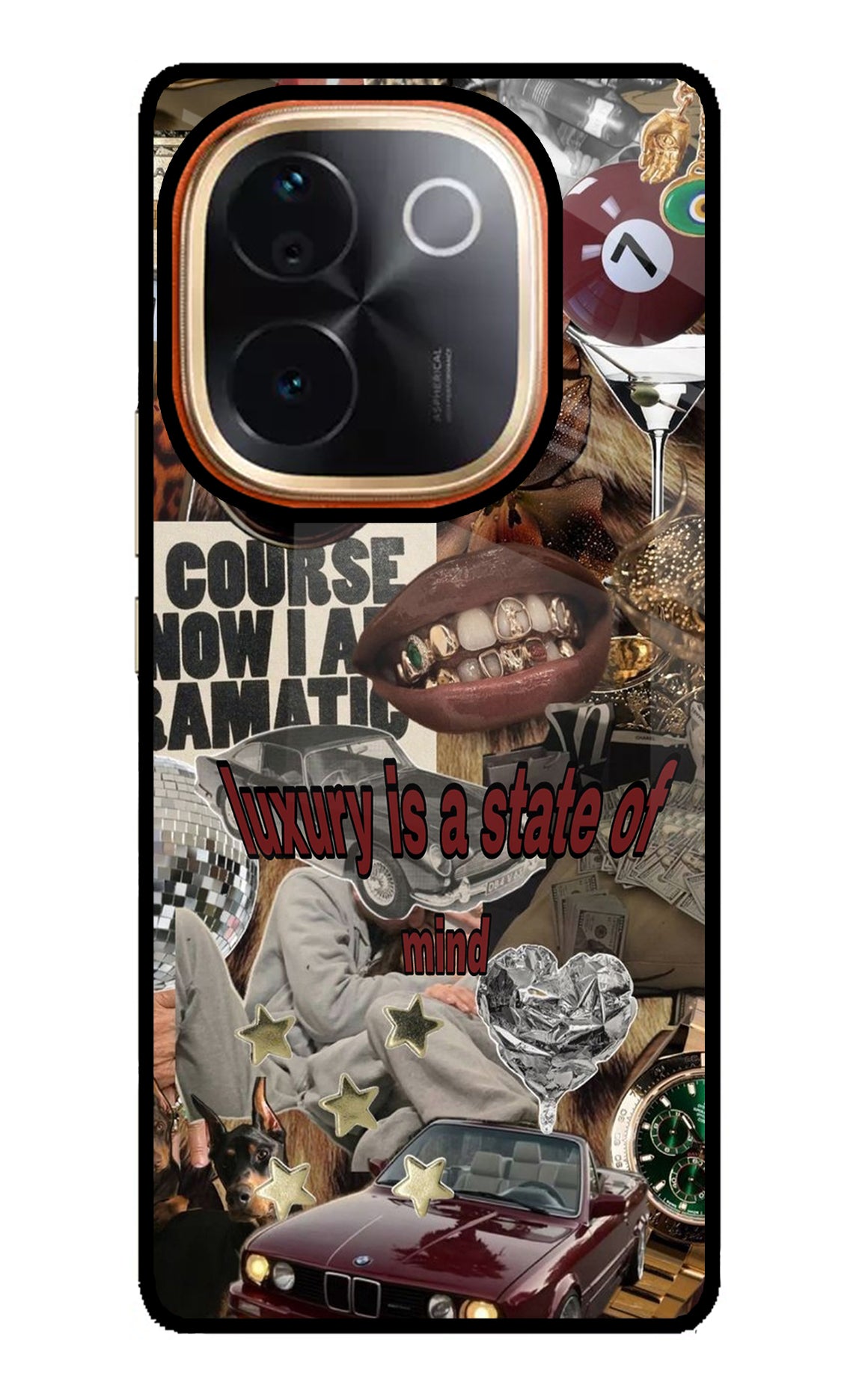 Luxury Vivo T3 Pro 5G Glass Case