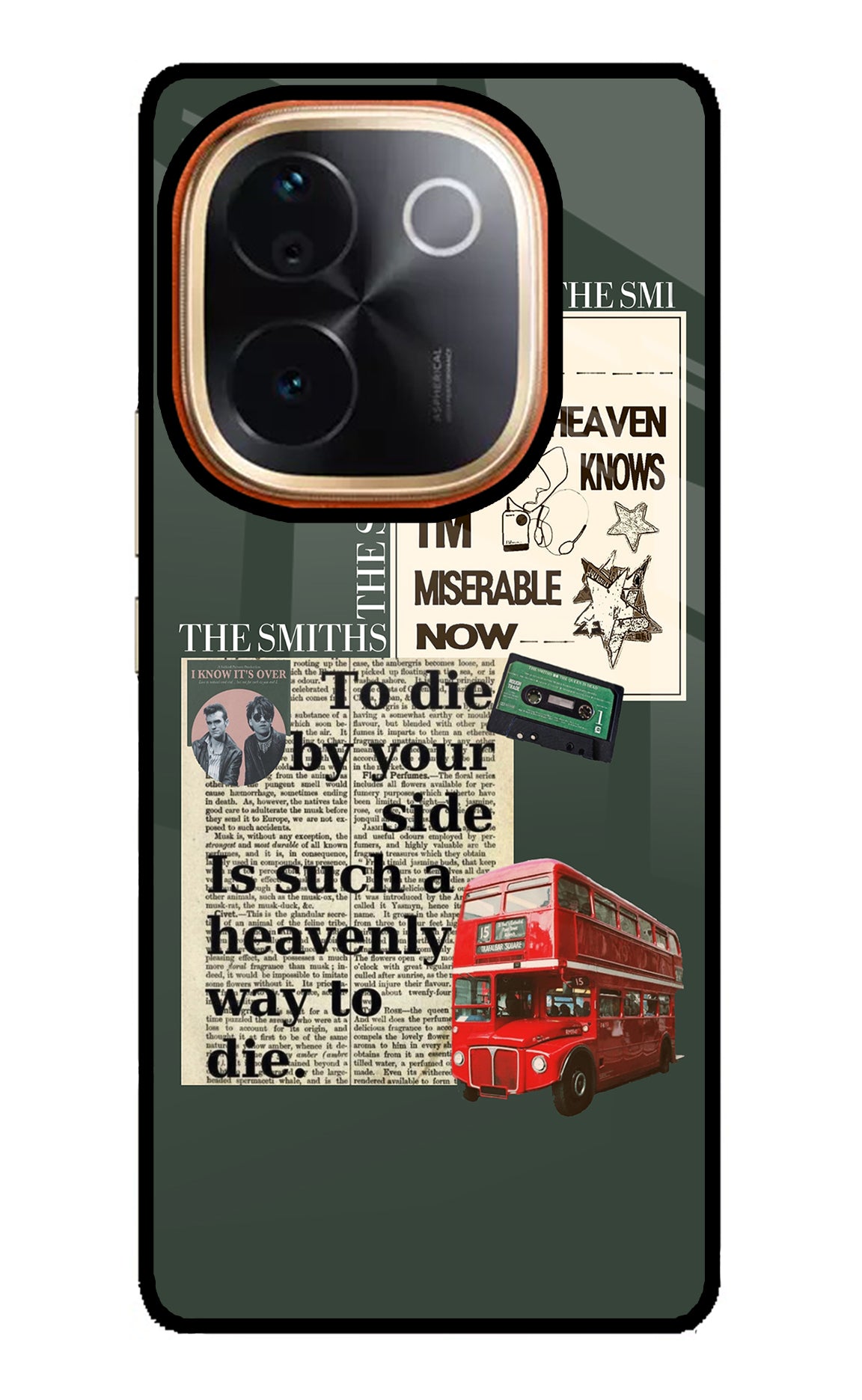 The Smiths Vivo T3 Pro 5G Glass Case