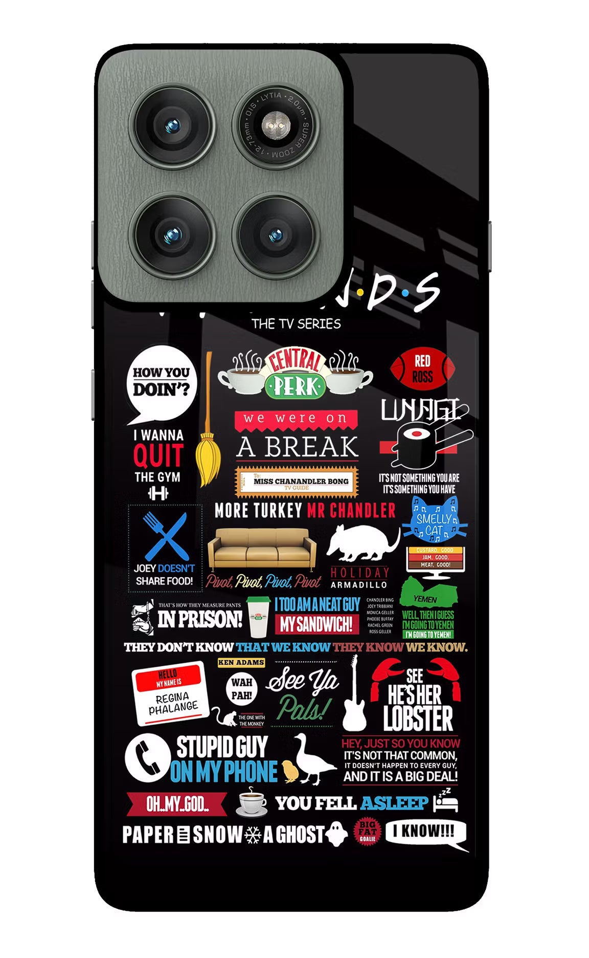 FRIENDS Case for Moto Edge 60 Pro by Casekaro