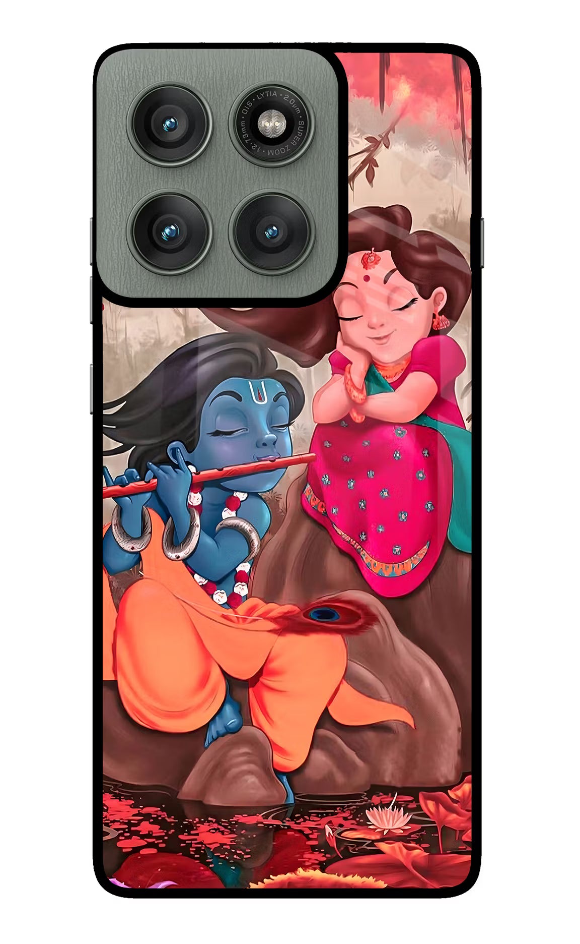 Radhe Krishna Case for Moto Edge 60 Pro by Casekaro