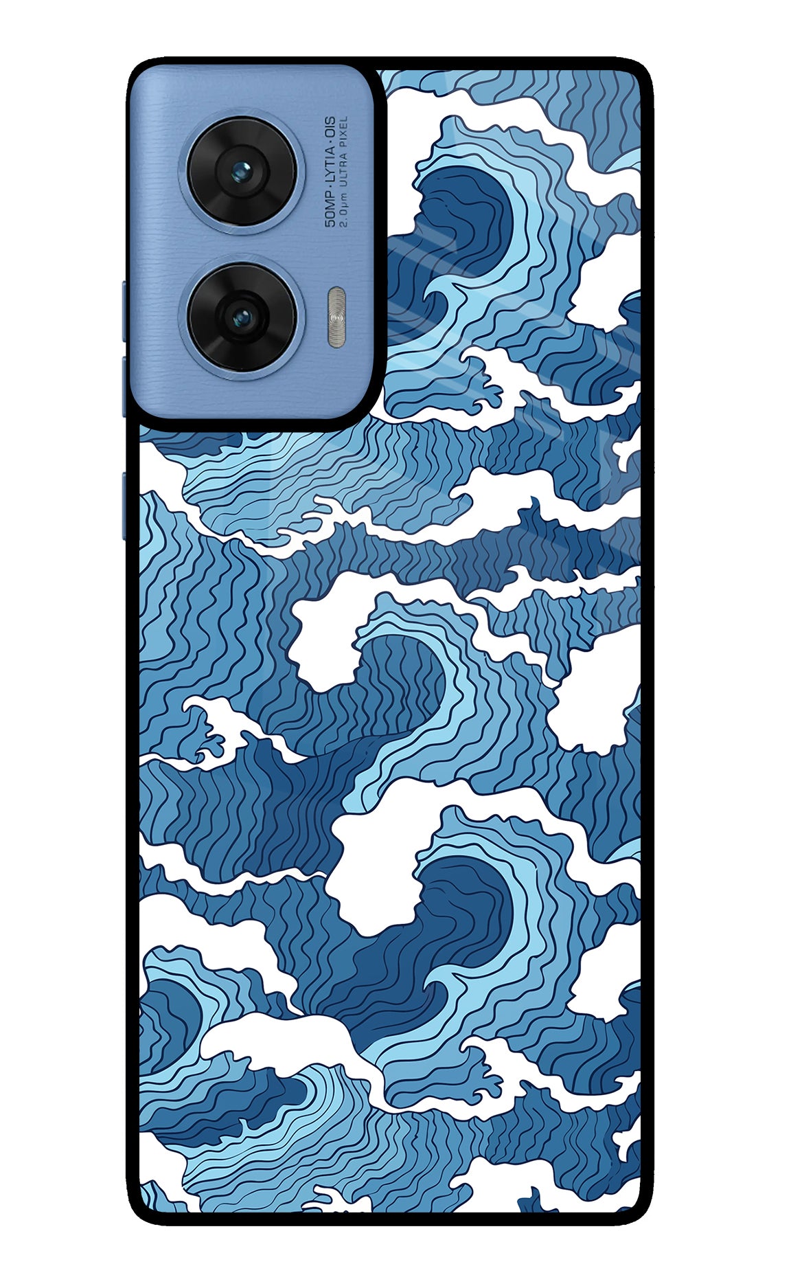Blue Waves Case for Moto Edge 60 Fusion