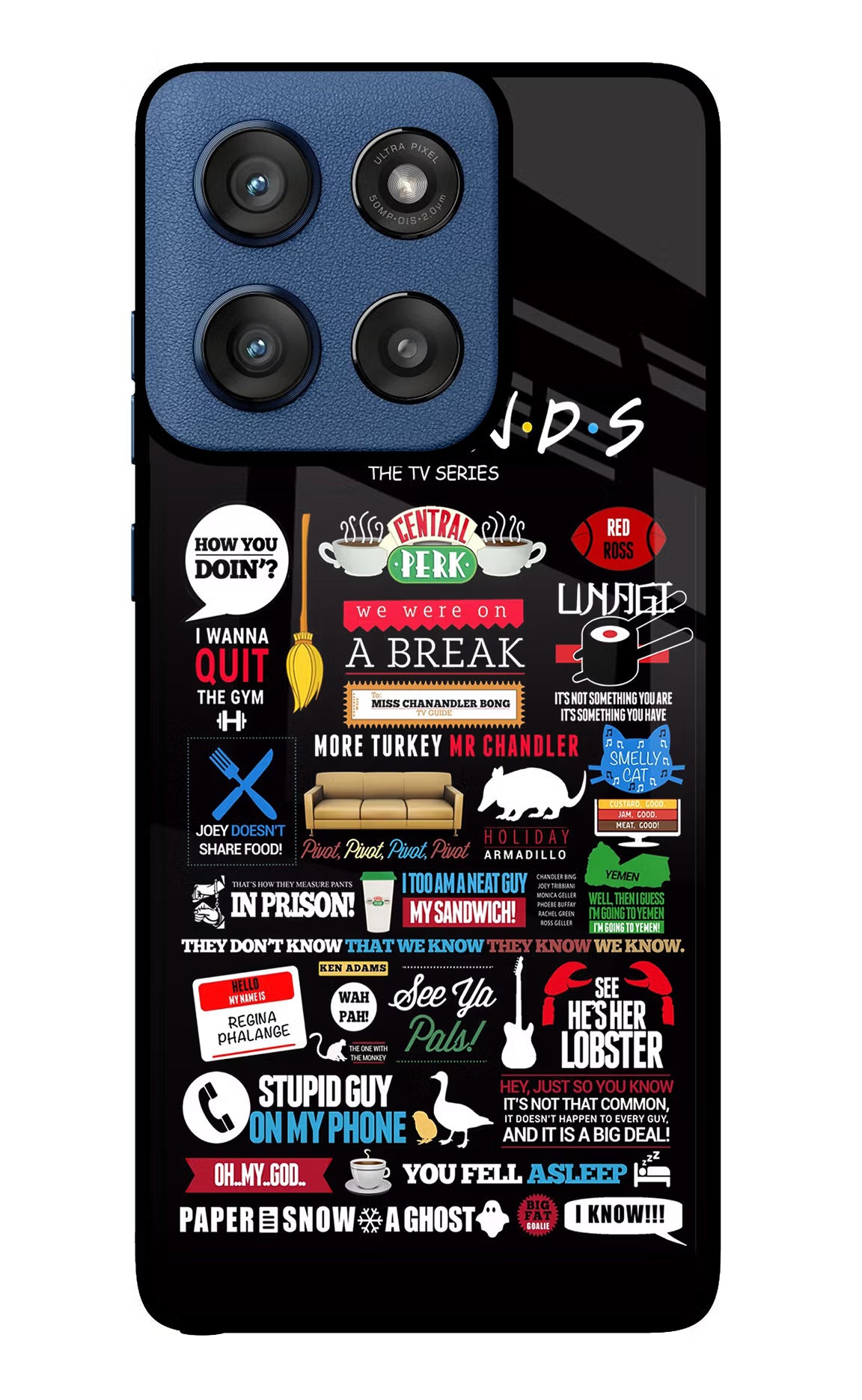 FRIENDS Case for Moto Edge 60 Stylus by Casekaro