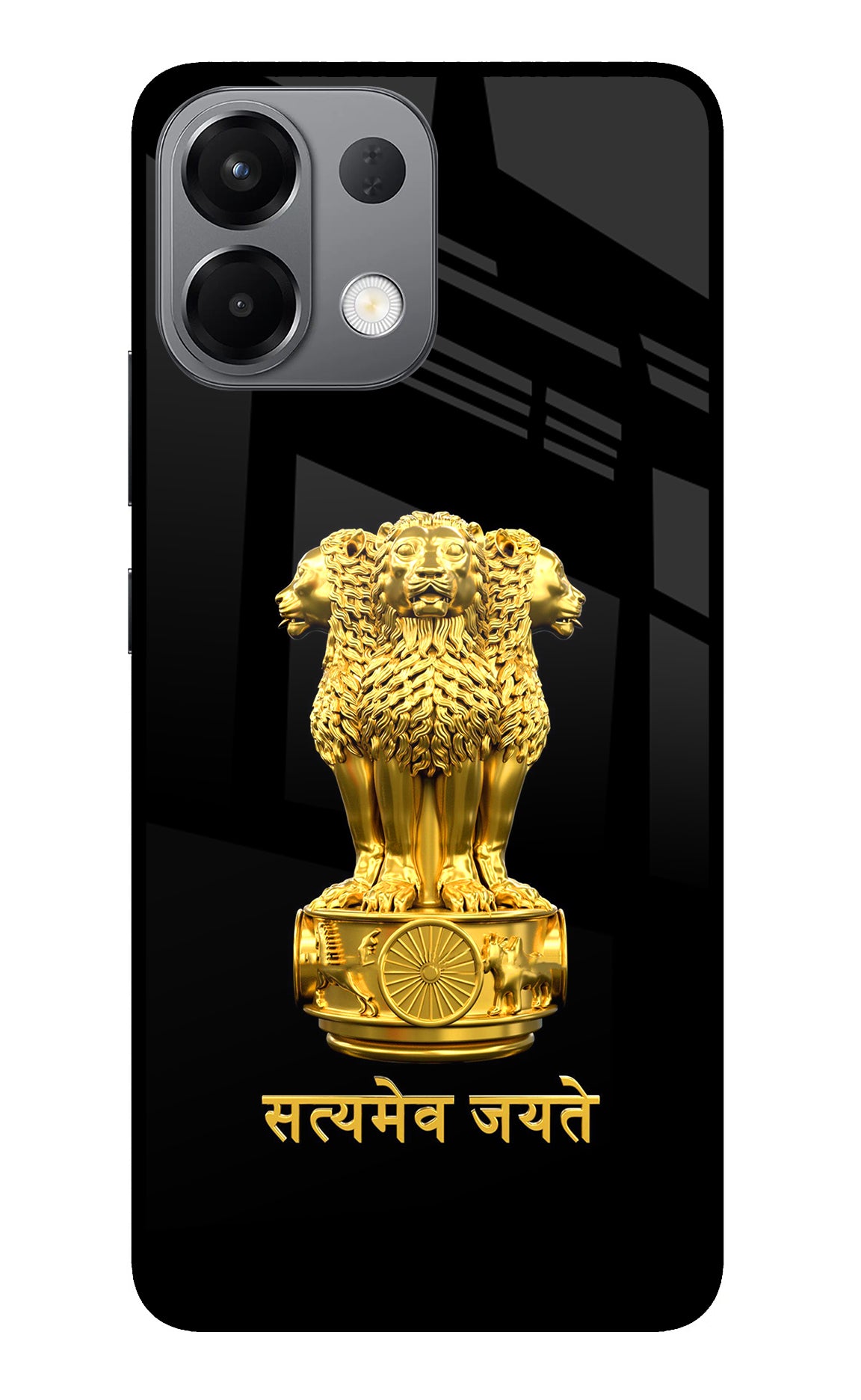 Satyamev Jayate Golden Case for Oppo K13 5G