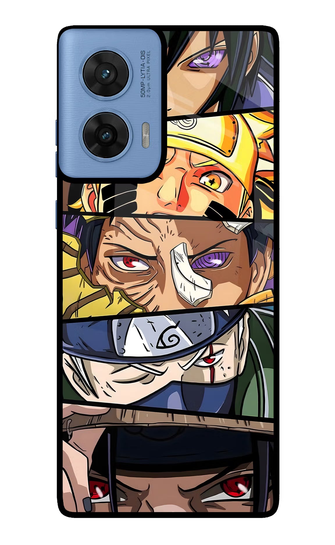 Naruto Character Case for Moto G96 5G by Casekaro
