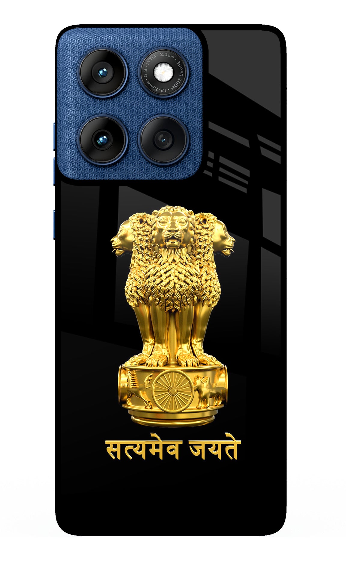 Satyamev Jayate Golden Case for Moto Edge 60