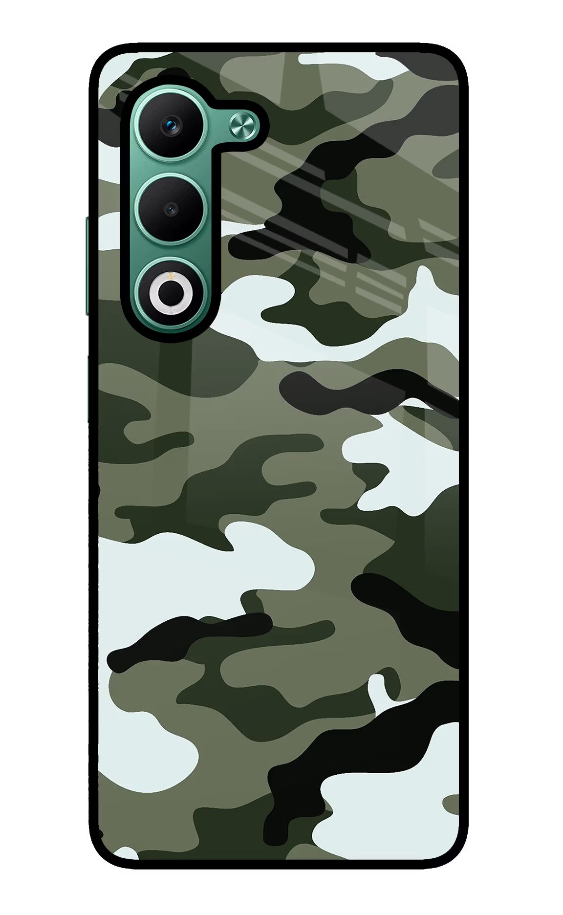 Camouflage Case for Oppo A5 5G by Casekaro