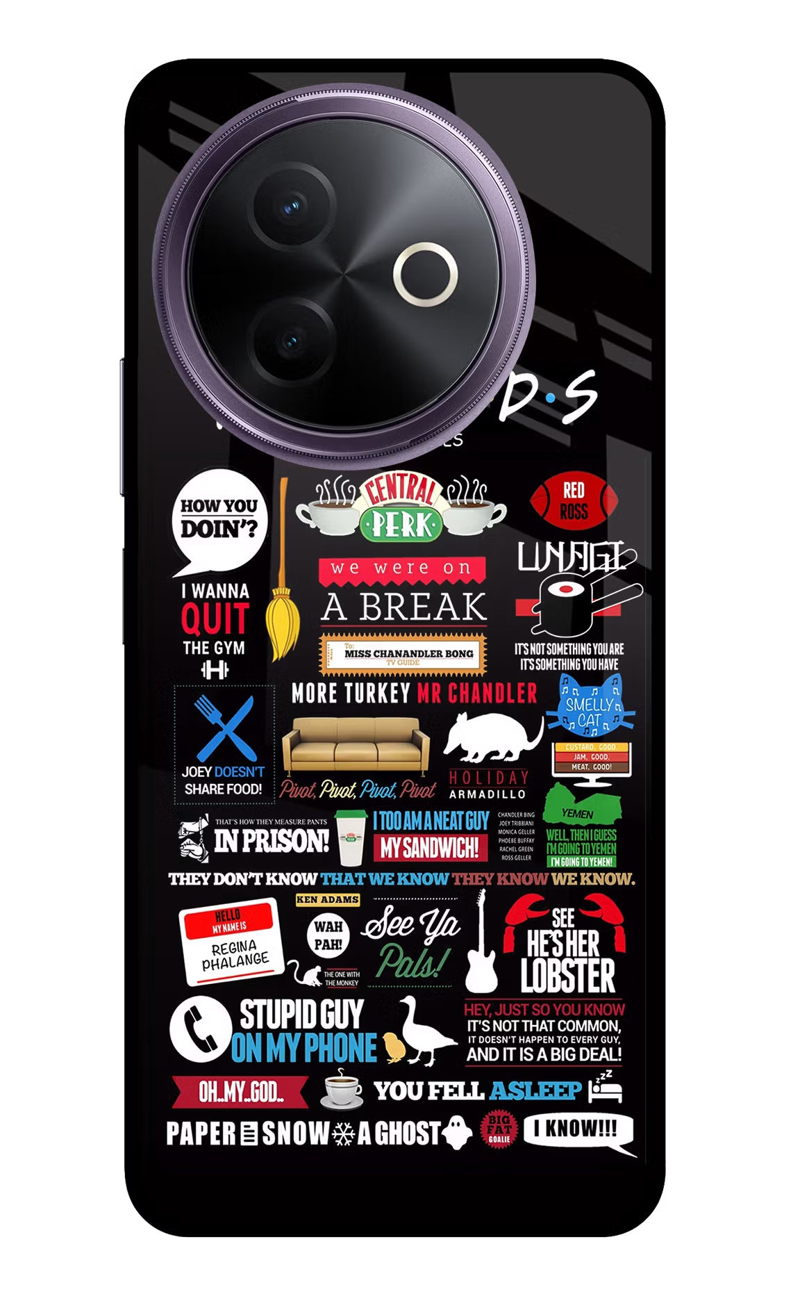 FRIENDS Case for Vivo Y39 5G by Casekaro