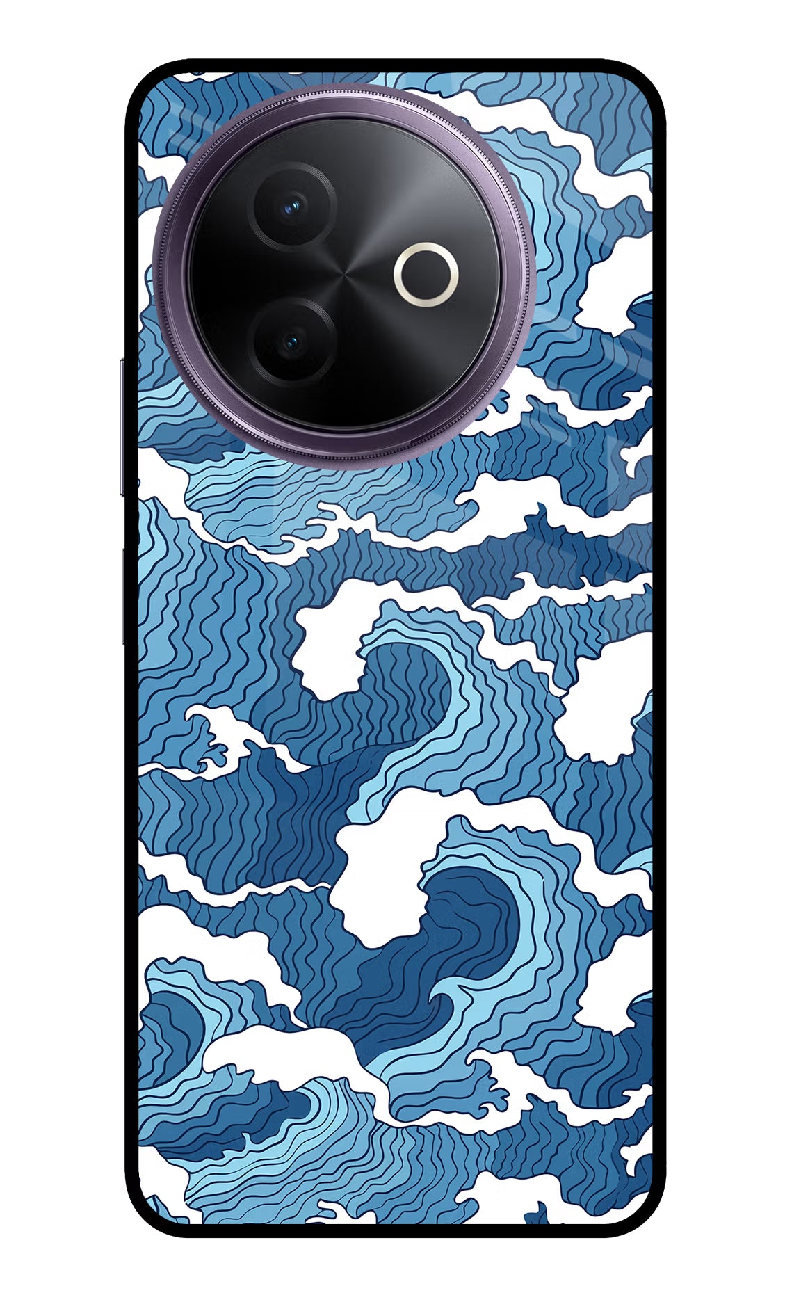 Blue Waves Case for Vivo Y39 5G by Casekaro