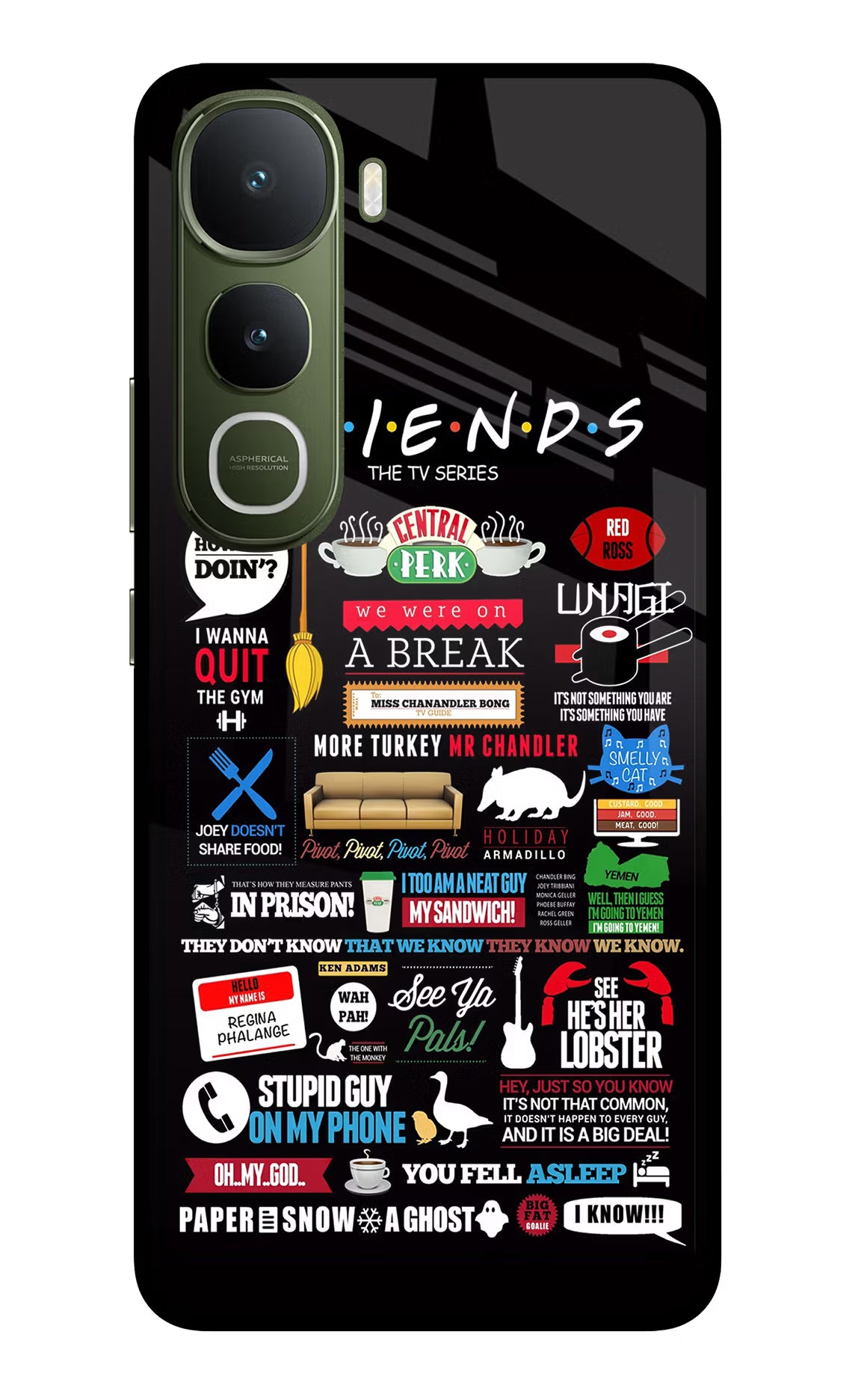 FRIENDS Case for Vivo Y400 5G by Casekaro