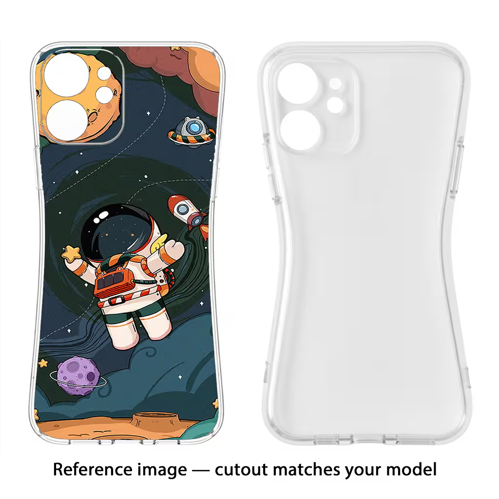 Cartoon Astronaut Case for Vivo S1/Z1x by Casekaro