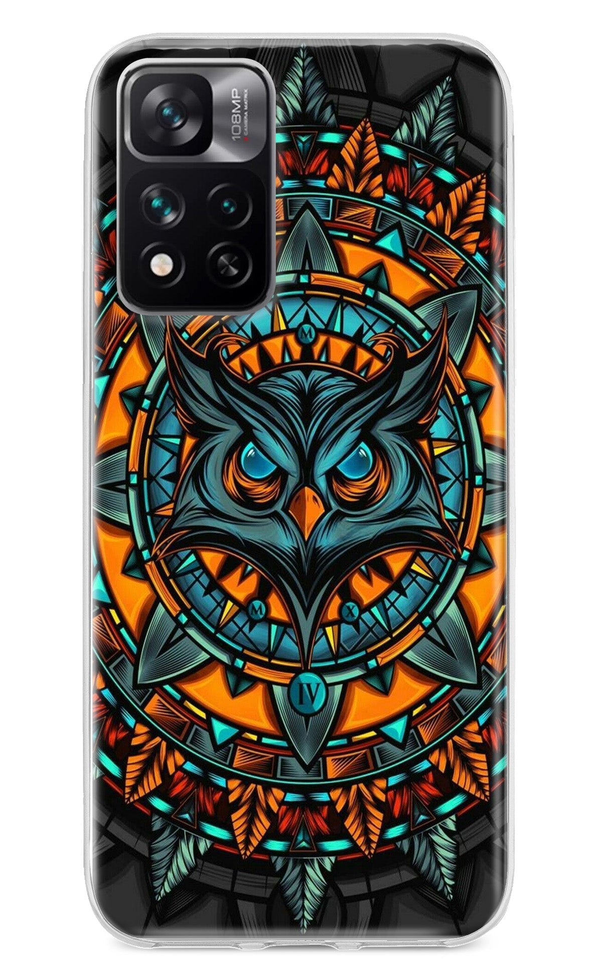 Angry Owl Art Case for Mi 11i 5G/11i 5G Hypercharge