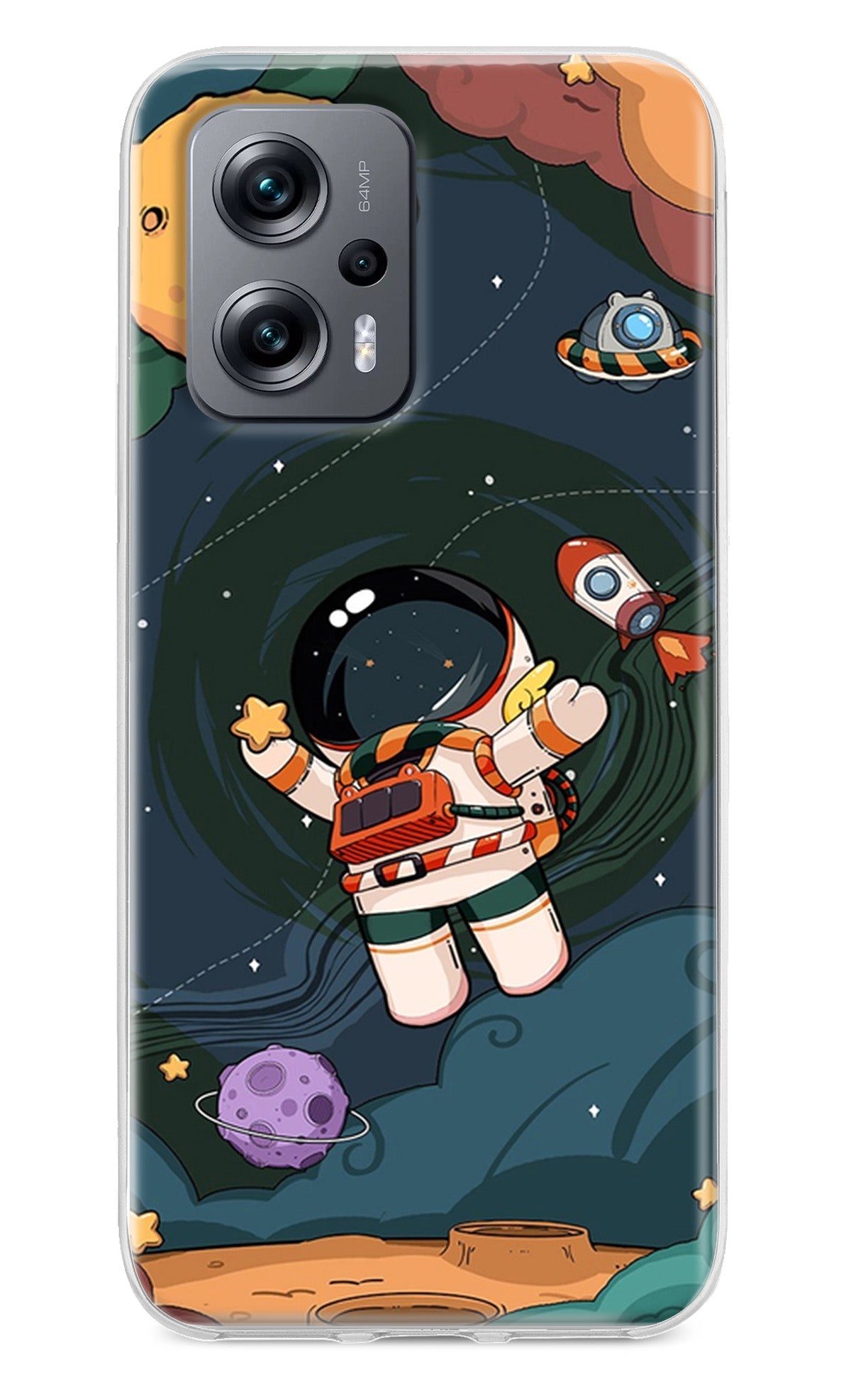 Cartoon Astronaut Case for Redmi K50i