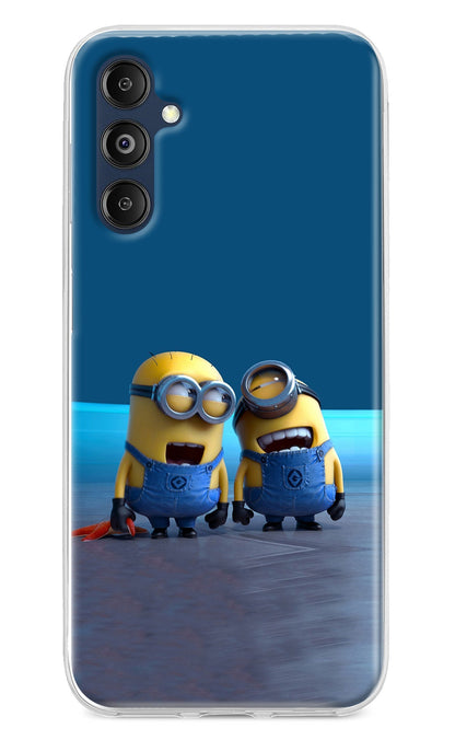 Minion Laughing Case for Samsung M14