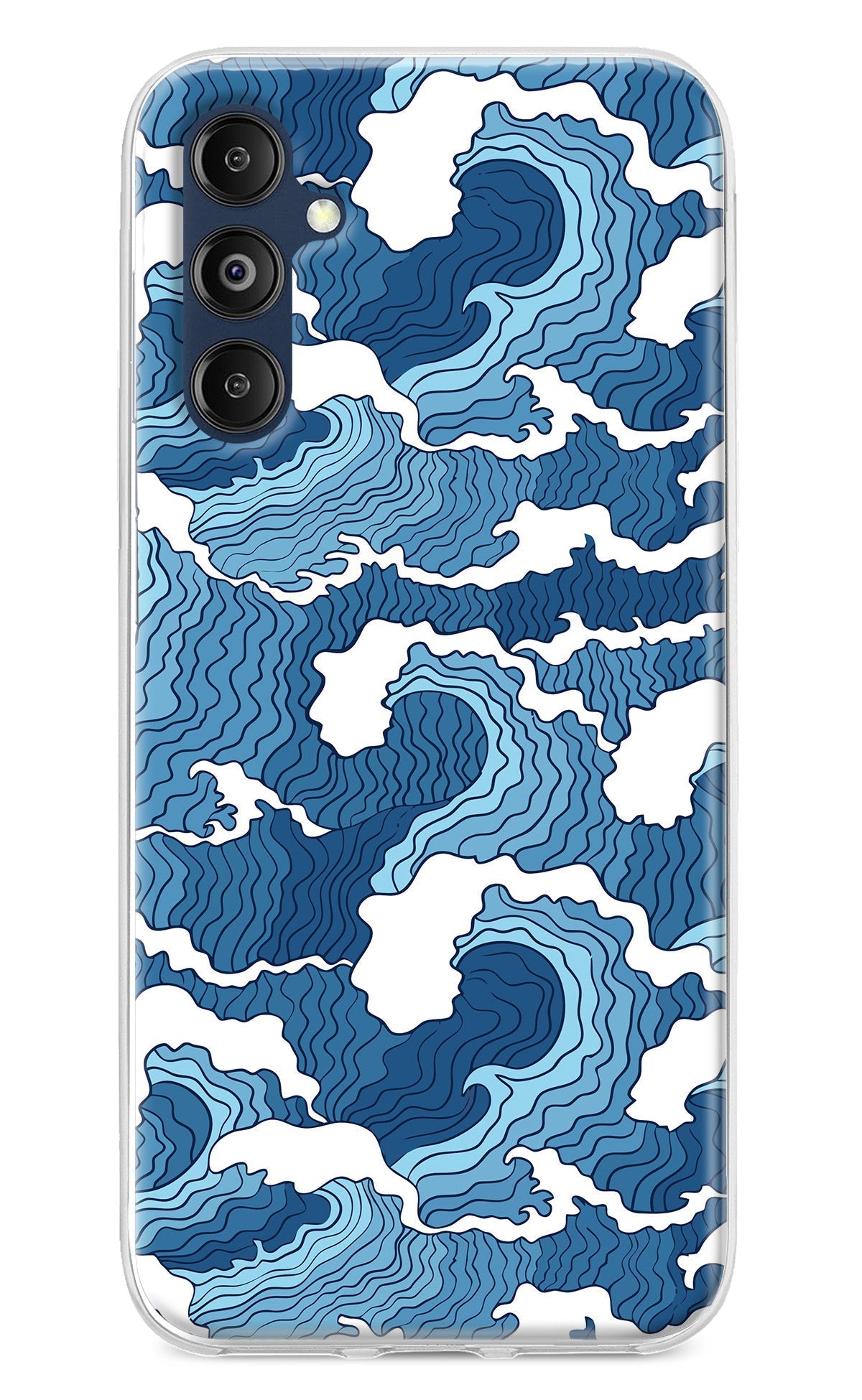 Blue Waves Case for Samsung M14