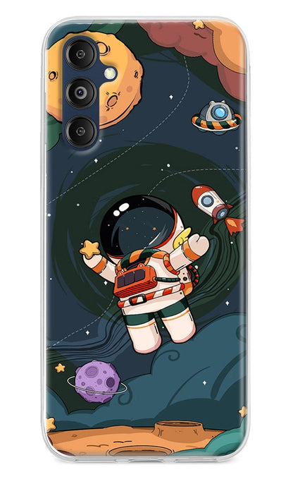 Cartoon Astronaut Case for Samsung M14