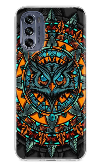 Angry Owl Art Case for Moto G62 5G