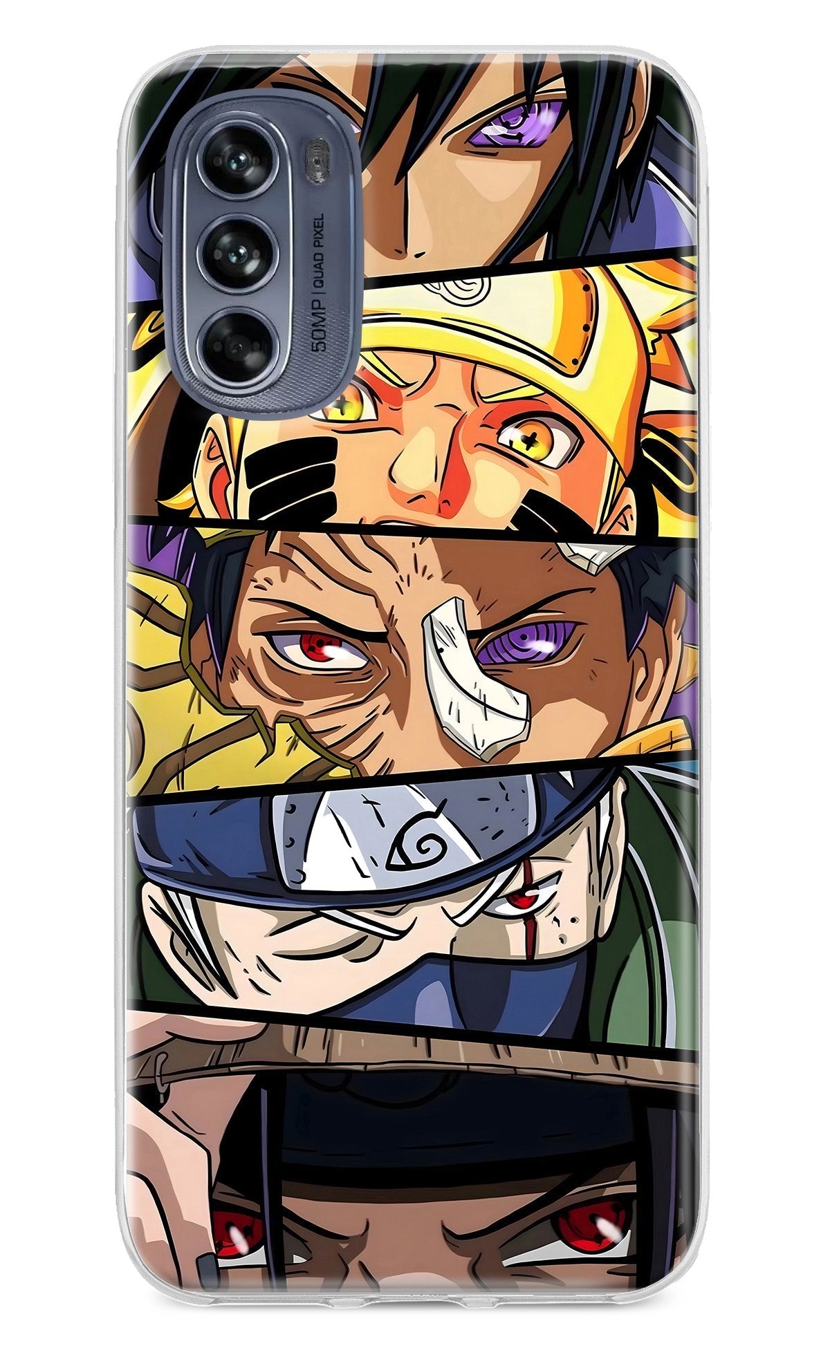 Naruto Character Case for Moto G62 5G