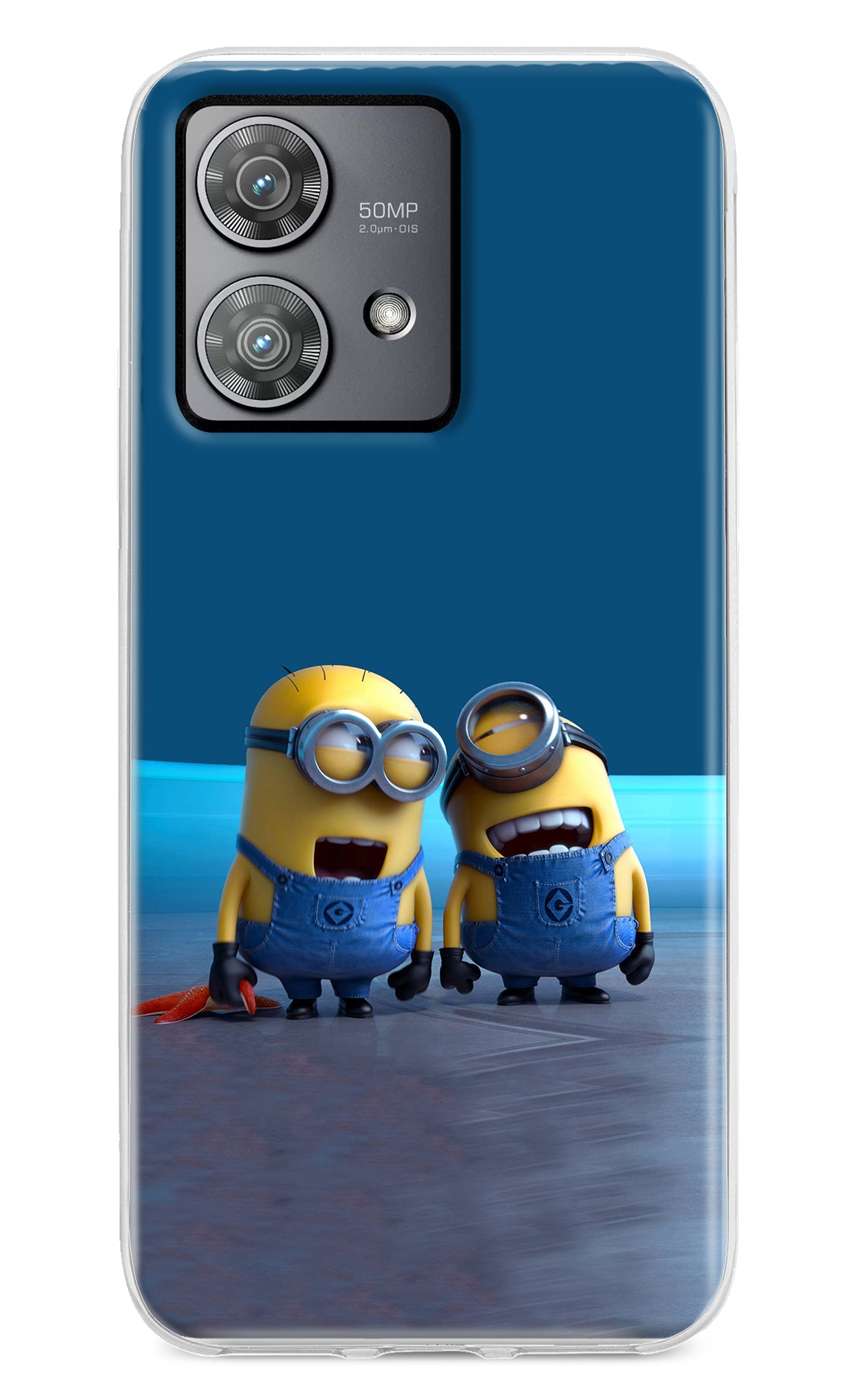 Minion Laughing Case for Moto Edge 40 Neo