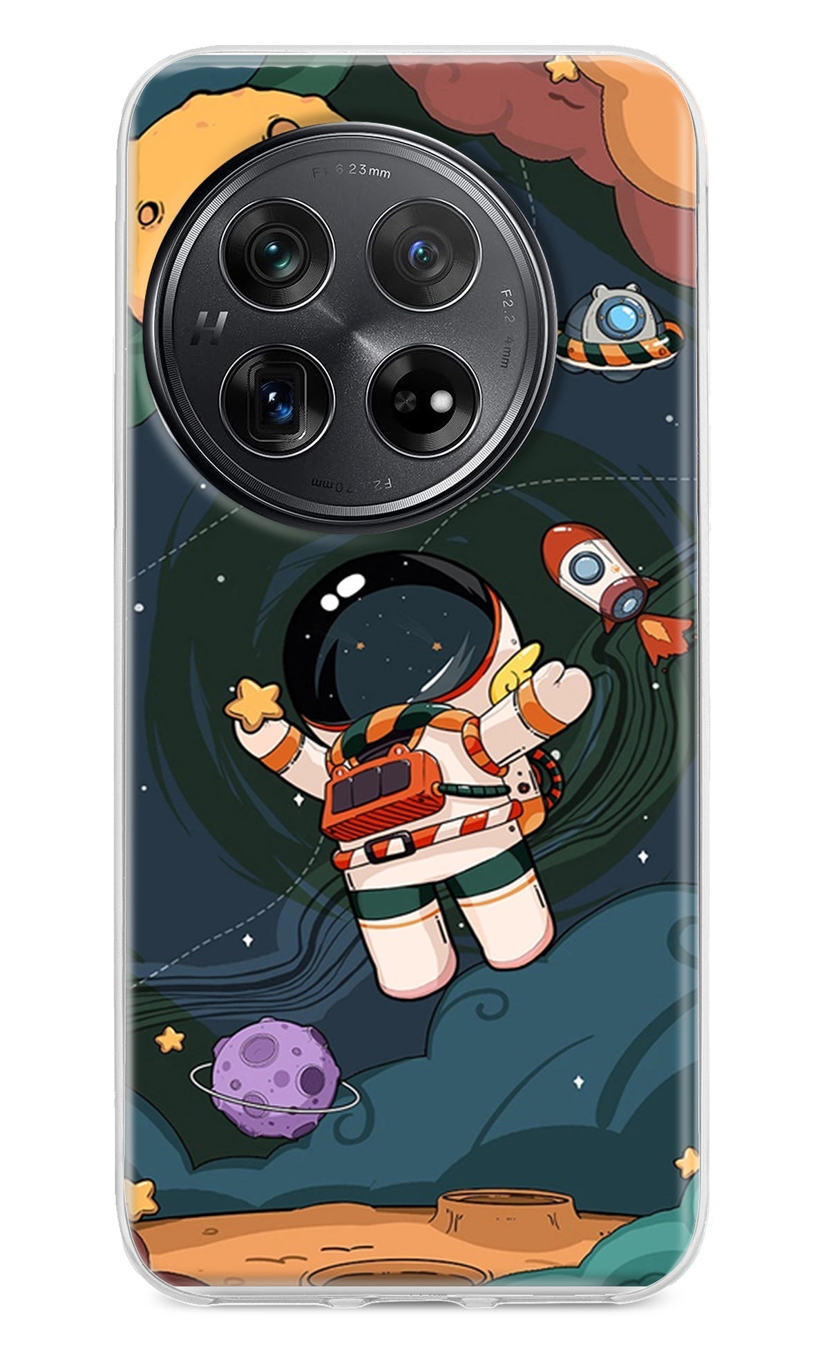 Cartoon Astronaut Case for Oneplus 12