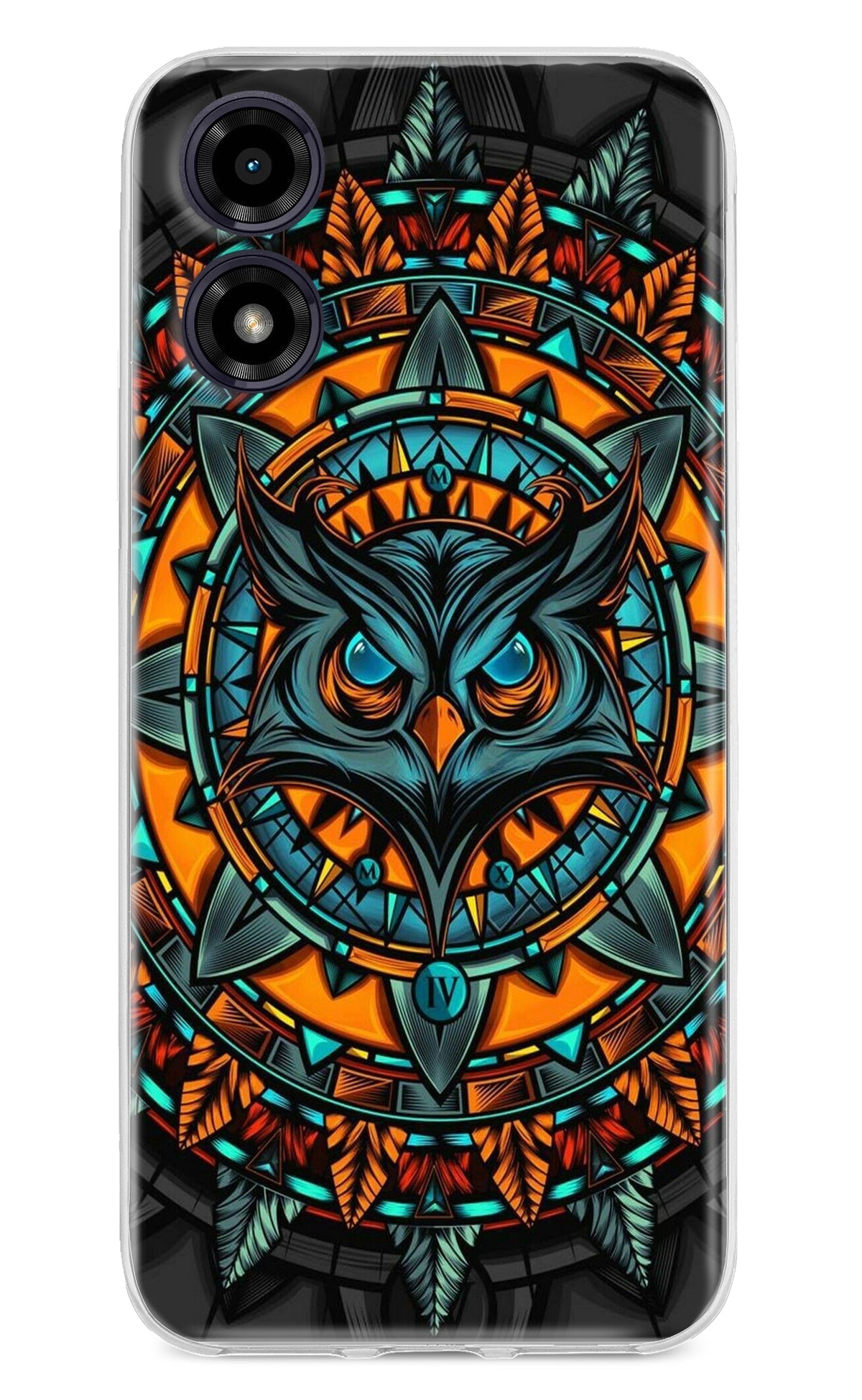 Angry Owl Art Case for Moto G04