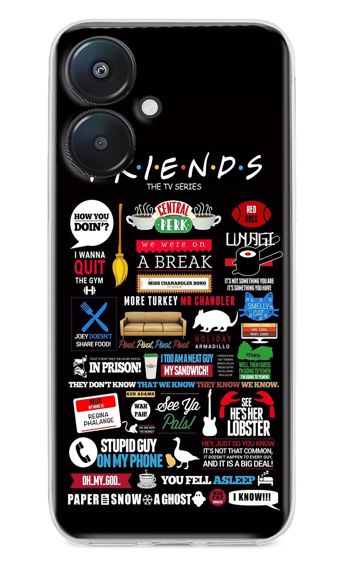 FRIENDS Case for Redmi 13C 5G