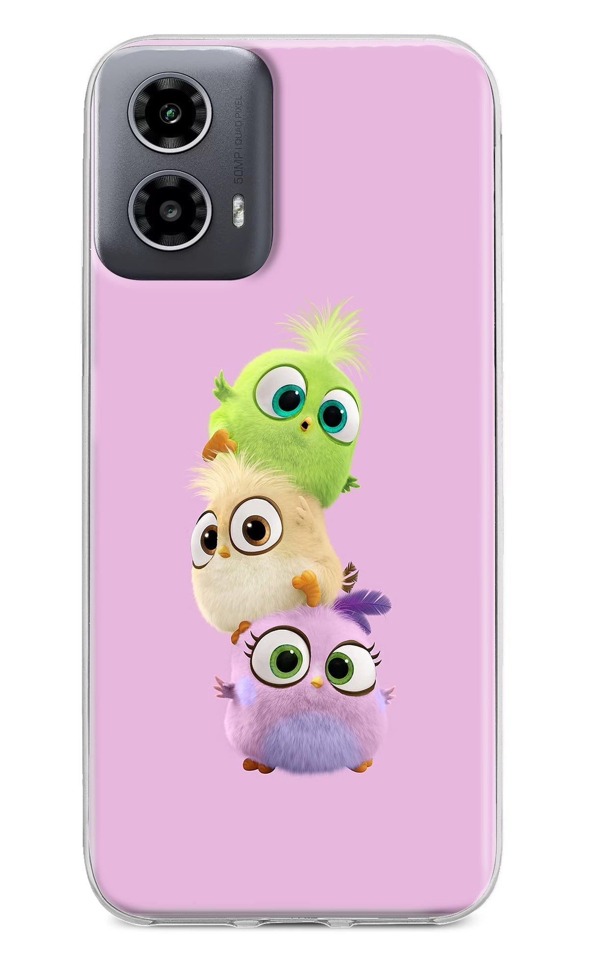Cute Little Birds Case for Moto G34 5G