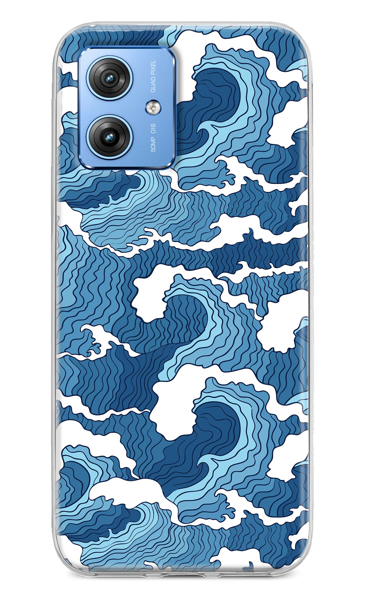 Blue Waves Case for Moto G64 5G