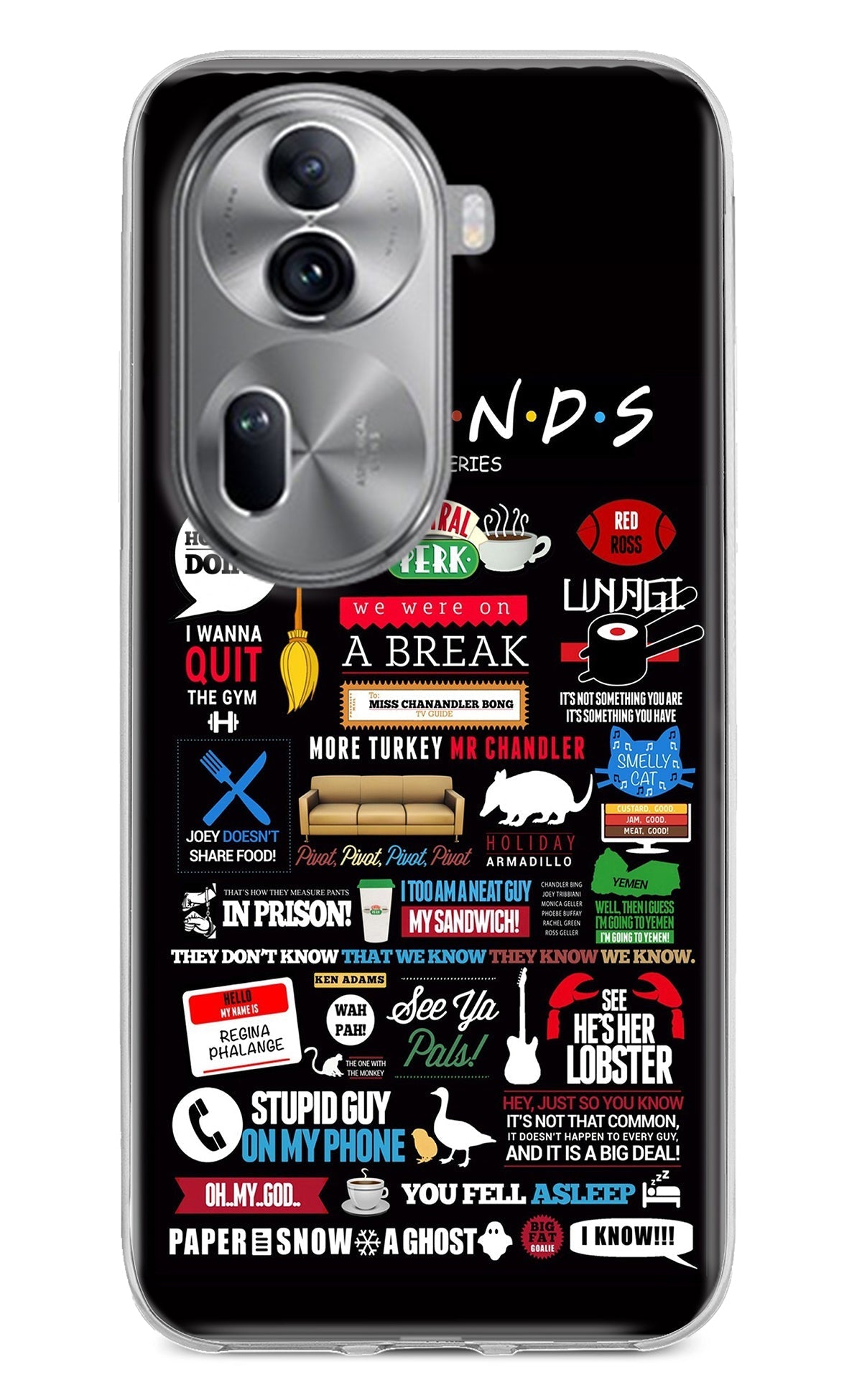 FRIENDS Case for Oppo Reno11 Pro 5G